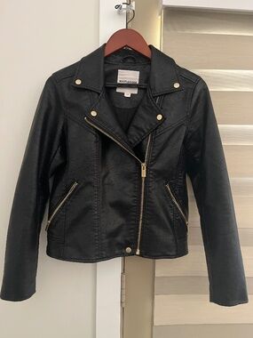 Vegan leather jacket